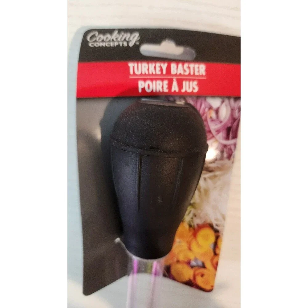 Cooking Concepts turkey Baster SIze 11'' long with meassure clear.